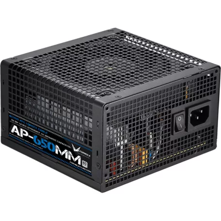 Formula Tápegység 650W - AP-650MM (80 Plus, Aktív PFC, 12cm)