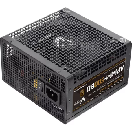 Formula Tápegység 500W - APMM-500BD (80 Plus Bronze, ATX3.1/PCIe 5.1, Aktív PFC, 12cm)