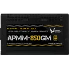 Formula Tápegység 850W - APMM-850GM (80 Plus Gold, ATX3.1/PCIe 5.1, Aktív PFC, 14cm, Full Moduláris)