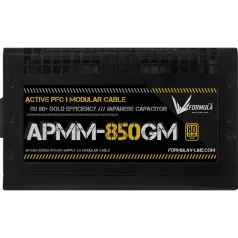   Formula Tápegység 850W - APMM-850GM (80 Plus Gold, ATX3.1/PCIe 5.1, Aktív PFC, 14cm, Full Moduláris)
