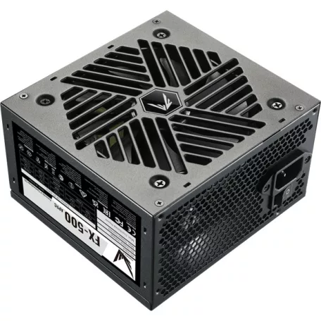 Formula Tápegység 500W - FX-500 (80% hatásfok, Aktív PFC, 12cm)