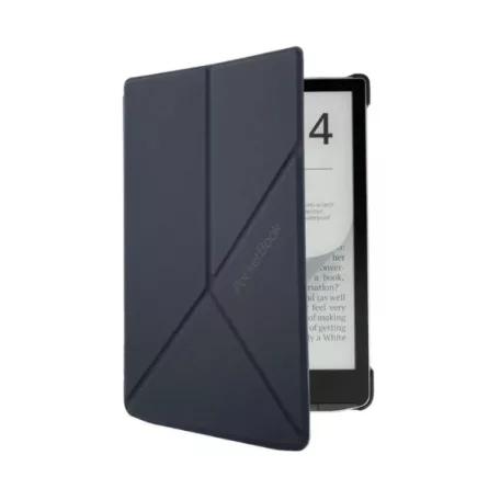 POCKETBOOK e-book tok -  PB743 INKPad4 (InkPad 4/InkPad Color 2, InkPad Color 3) ORIGAMI gyári Tok Fekete