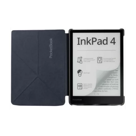 POCKETBOOK e-book tok -  PB743 INKPad4 (InkPad 4/InkPad Color 2, InkPad Color 3) ORIGAMI gyári Tok Fekete