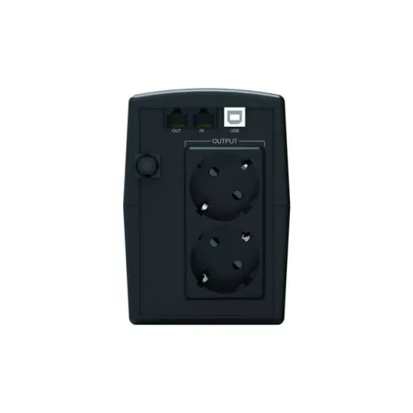 Conceptronic Szünetmentes  850VA - ZEUS02ES (2x Schuko, line-interaktív, RJ45 vonalvédelem, USB, fekete)