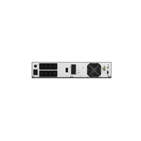 NJOY Szünetmentes 1000VA - Aster 1K (8x IEC C13, On-line, RS232, USB, szoftver, LCD kijelző, 2U rack)