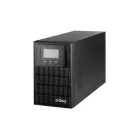 NJOY Szünetmentes  1000VA - Aten Pro 1000 (3 Schuko, USB/RS-232, On-line, szinuszhullám, generátor támogatás, Eco mód)