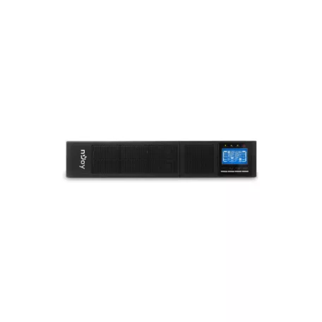 NJOY Szünetmentes 10000VA - Balder 10000 (On-line, RS232, USB, szoftver, LCD kijelző, 3U rack)