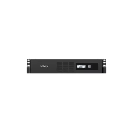NJOY Szünetmentes 2000VA - Code 2000 (8 IEC C13, line-interaktív, USB menedzsment, szoftver, LCD kijelző, 2U rack)