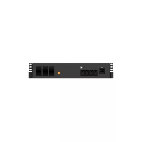 NJOY Szünetmentes 800VA - Code 800 (4 IEC C13, line-interaktív, USB menedzsment, szoftver, LCD kijelző, 2U rack)