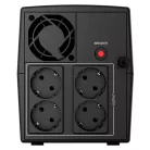 NJOY Szünetmentes  2000VA - Keen 2000 (4 Schuko, line-interaktív, fekete)
