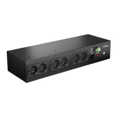   NJOY Szünetmentes 800VA - Theron 800 (8 Schuko, Off-line (VFD), USB menedzsment, 2U rack)
