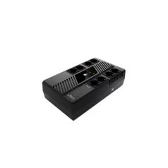   NJOY Szünetmentes 600VA - Token 600 (8 Schuko, line-interaktív, HID USB, túlfeszültség védett, fekete)