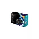 NJOY Szünetmentes 600VA - Token 600 (8 Schuko, line-interaktív, HID USB, túlfeszültség védett, fekete)