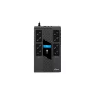 NJOY Szünetmentes 800VA - Token 800 (2x4 Schuko, line-interaktív,HID USB, LCD, túlfeszültség védett, fekete)