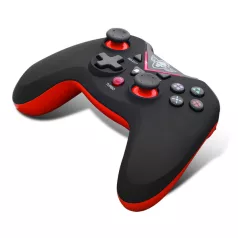   Spirit of Gamer Gamepad Vezeték Nélküli - XGP WIRELESS Red (USB, Vibration, PC és PS3 kompatibilis, fekete-piros)