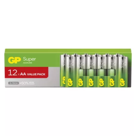 GP Super Alkáli elem LR6 (AA) 288 db, display box
