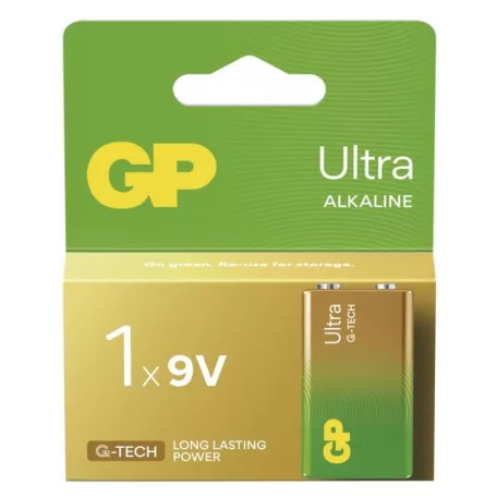 GP Ultra Alkáli elem 9V 1db