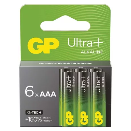 GP Ultra Plus Alkáli elem AAA 6db