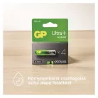GP Ultra Plus Alkáli elem AA 4db