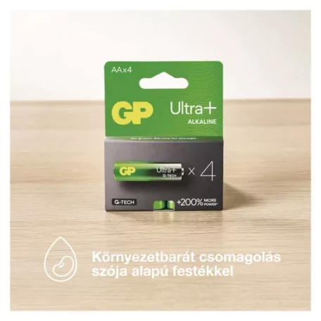 GP Ultra Plus Alkáli elem AA 4db