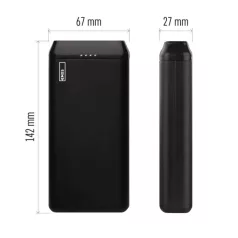 EMOS Powerbank ALPHA2 20, 20 000 mAh, 10 W, fekete