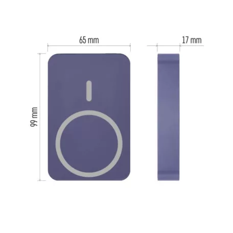 EMOS Powerbank WI 1046, 10 000 mAh, 20 W+Wireless, kék