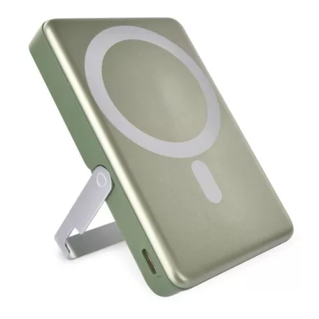 EMOS Powerbank WI 1031, 10 000 mAh, 20 W+Wireless, army-green