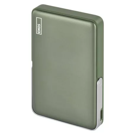 EMOS Powerbank WI 1031, 10 000 mAh, 20 W+Wireless, army-green