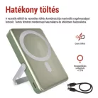 EMOS Powerbank WI 1031, 10 000 mAh, 20 W+Wireless, army-green