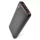 EMOS Powerbank AlphaQ3, 10 000 mAh, 22,5 W, fekete