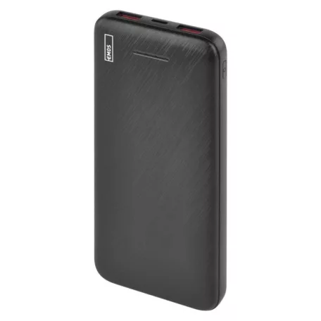 EMOS Powerbank AlphaQ3, 10 000 mAh, 22,5 W, fekete