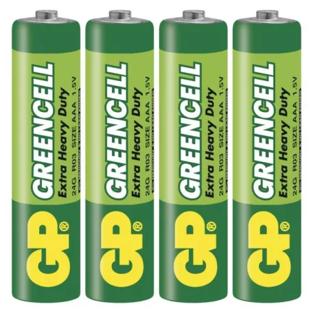 GP Greencell elem AAA 4db/fólia