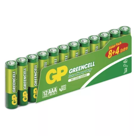 GP Greencell elem AAA 12db/fólia