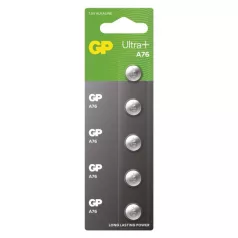 GP Ultra Plus Alkáli gombelem LR44 (A76F) 5db/bliszter
