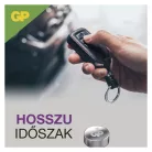 GP Ultra Plus Alkáli gombelem LR44 (A76F) 1db/bliszter