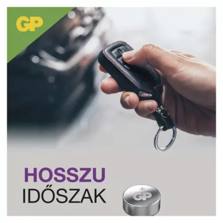 GP Ultra Plus Alkáli gombelem LR44 (A76F) 5db/bliszter