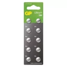 GP Ultra Plus Alkáli gombelem LR54 (189F) 10db/bliszter