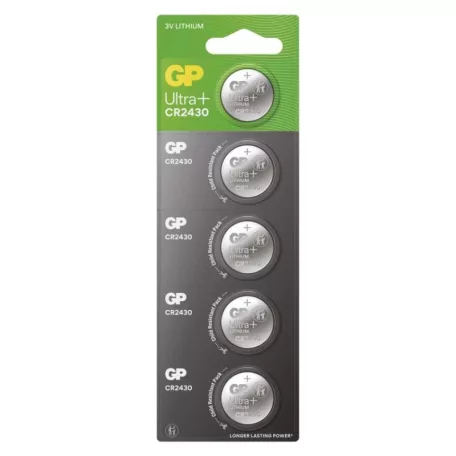 GP Ultra plus Lítium gombelem CR2430 5db/bliszter