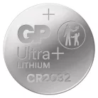 GP Ultra Plus CR2032 lítium gombelem, 200 db-os display box