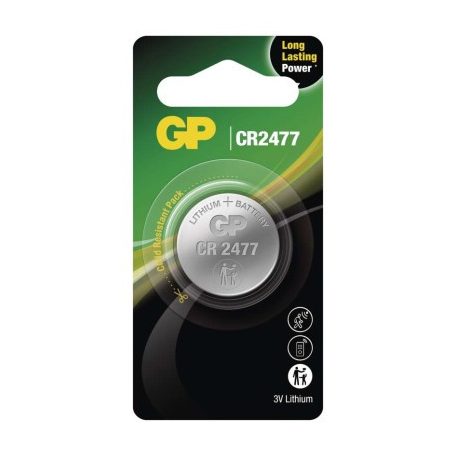 GP Lítium gombelem CR2477 1db/bliszter