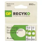GP ReCyko NiMH Akkumulátor HR03 (AAA) 850mAh 4db