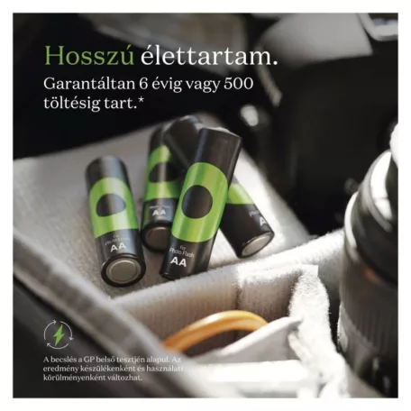 GP ReCyko Pro NiMH Akkumulátor HR03 (AAA) 4db