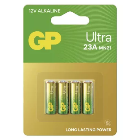 GP Speciális Alkáli elem ULTRA 23A, 4db/bliszter