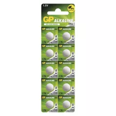 GP Alkáli gombelem LR44 (A76F) 10db