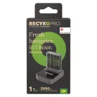 GP Pro akkumulátor töltő P461+4xAA ReCyko Pro + dokkoló