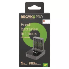 GP Pro akkumulátor töltő P461+4xAA ReCyko Pro + dokkoló