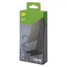 GP Powerbank M2+ Series, 20 000 mAh, 22,5 W, szürke