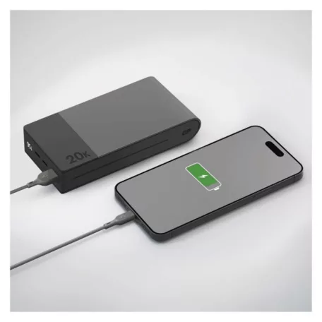 GP Powerbank M2+ Series, 20 000 mAh, 22,5 W, szürke
