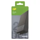 GP Powerbank M2+ Series, 20 000 mAh, 22,5 W, szürke