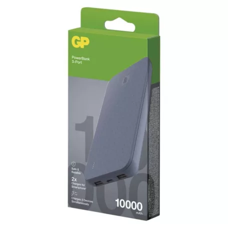GP Powerbank B+ Series, 10 000 mAh, 15 W, kék
